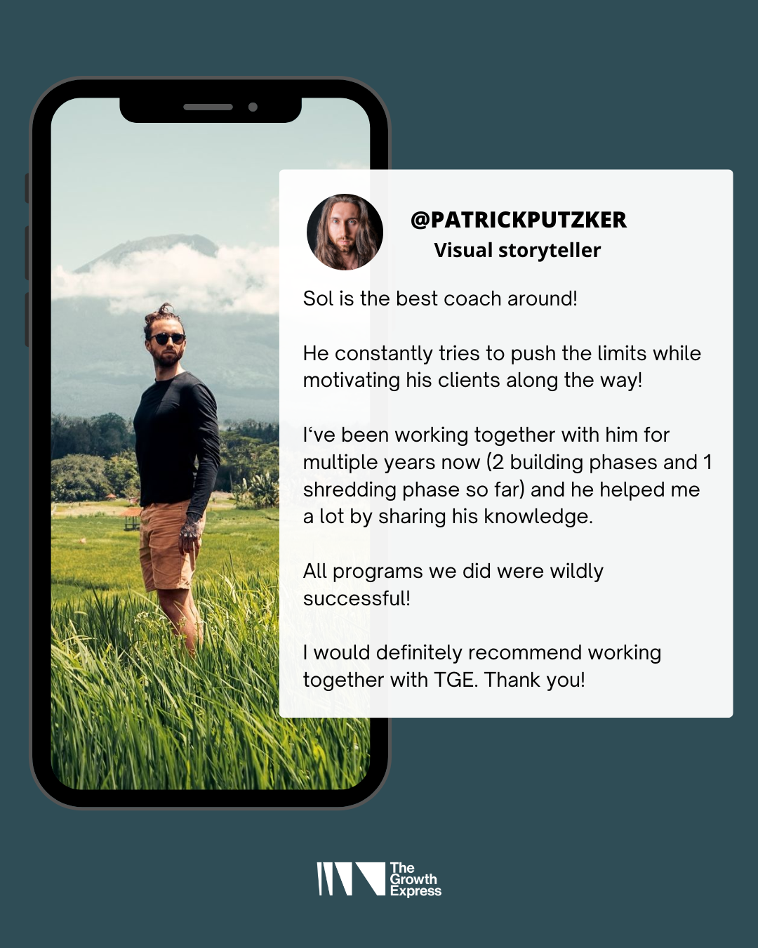 Testimonial Patrick Putzker