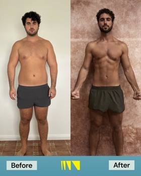 James voor en na